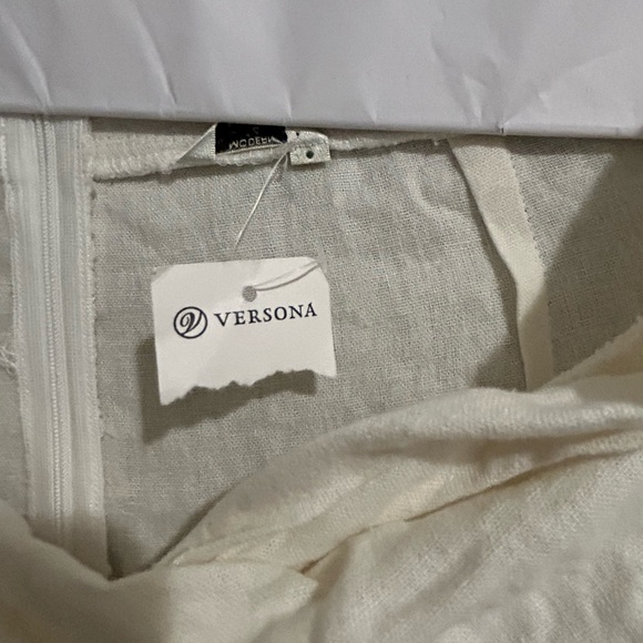 Versona Off-White Blouse - Picture 1 of 3